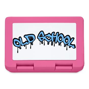 Old School Graffiti Stil - Brotdose - Pink - Vorne