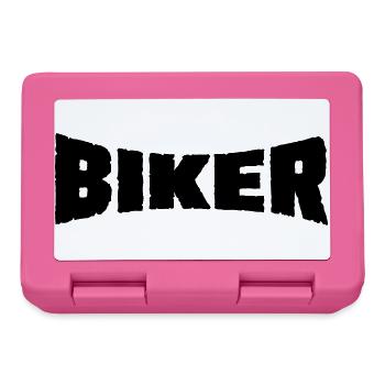 6061912 121603076 bikers - Lunchbox - pink - Front