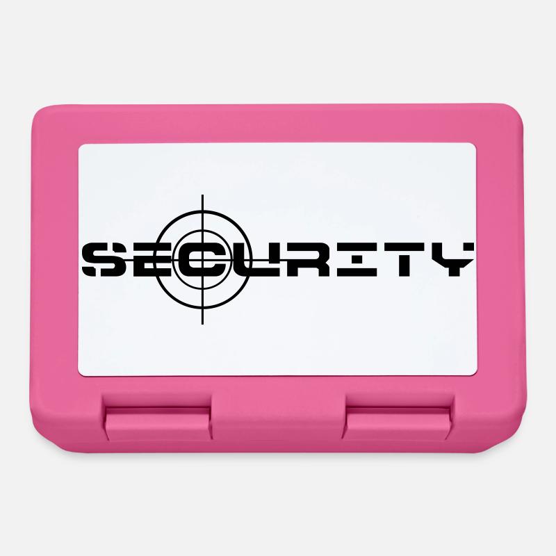 Security, security, property protection - Lunchbox - pink