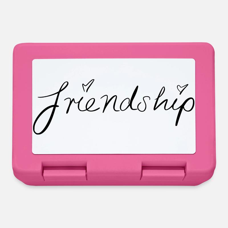 friendship - Lunchbox - pink