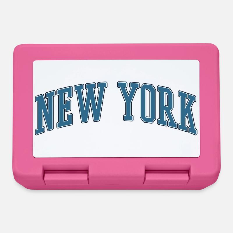 Lettrage de l’arc de New York - Boîte à goûter - rose