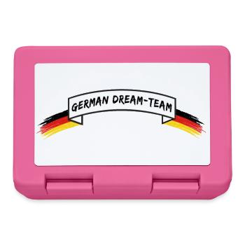 DREAM TEAM ALLEMANDE | Banderole Allemagne - Boîte à goûter - rose - Devant