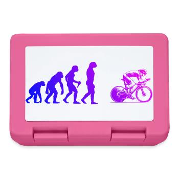Roadbike Fans aufgepasst schlichtes Statement - Brotdose - Pink - Vorne