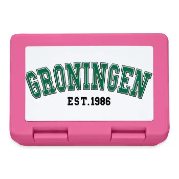 Groningen Est. 1986 - Lunchbox - pink - Front