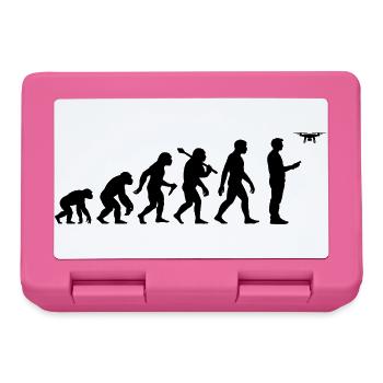 Drohne Evolution Für Drone Piloten - Brotdose - Pink - Vorne
