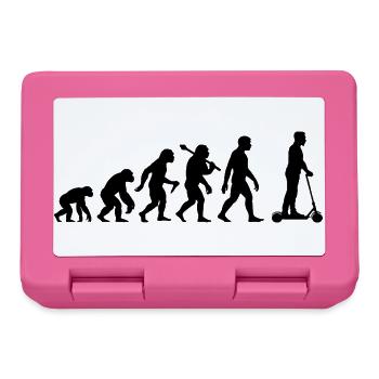 Roller Evolution Elektroroller Rollerfahrer - Brotdose - Pink - Vorne