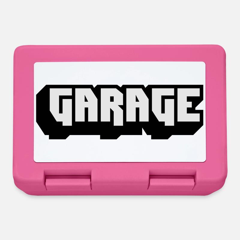 garage music - Boîte à goûter - rose
