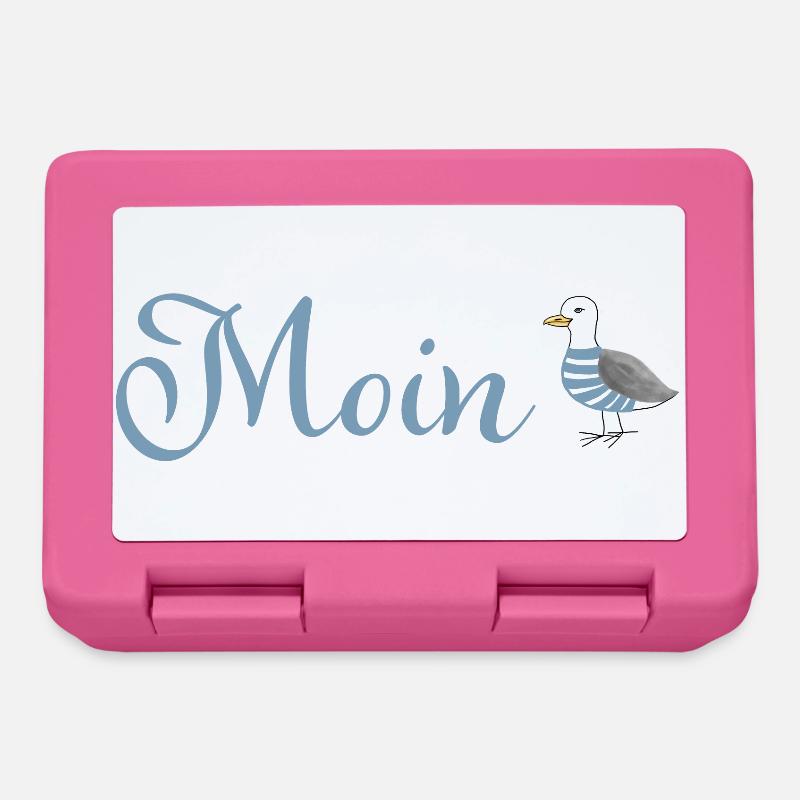 Moin Möwe - Brotdose - Pink