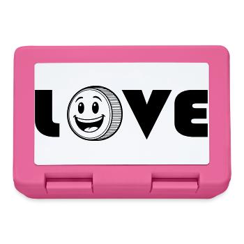 love love - Lunchbox - pink - Front