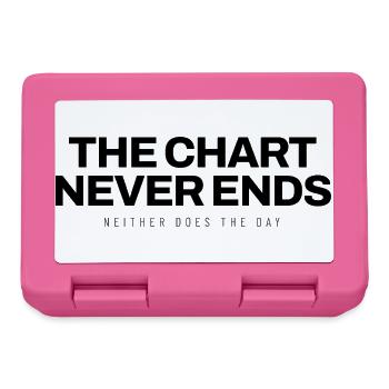 Arzt - The Chart Never Ends - Medizin - Brotdose - Pink - Vorne