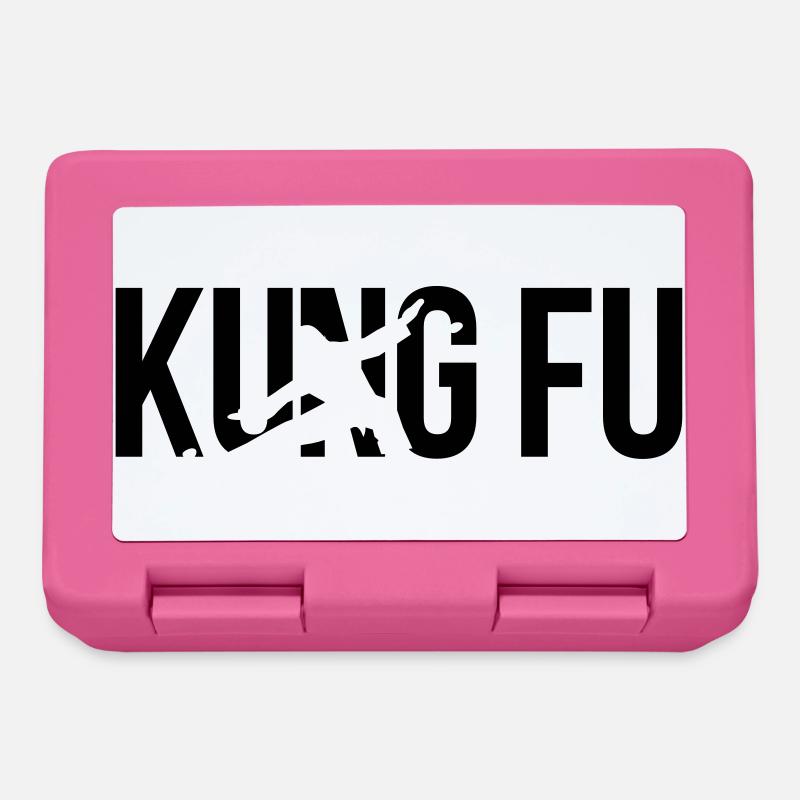 kung fu - Brotdose - Pink