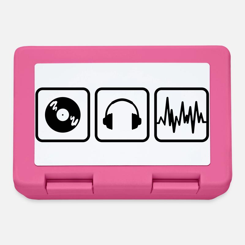 dj - Lunchbox - pink