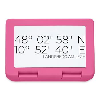 Coordinates Landsberg am Lech - Lunchbox - pink - Front