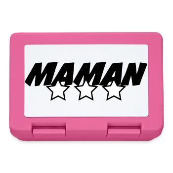 Maman d'Amour - Muttertag - Brotdose - Pink - Vorne