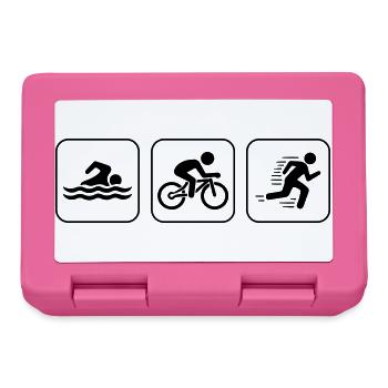 Triathlon Icons Sport - Lunchbox - pink - Front