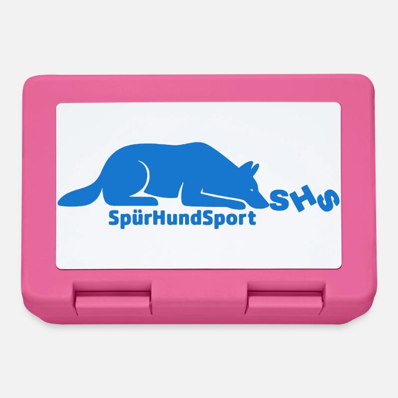 SHS Logo blau - Brotdose - Pink