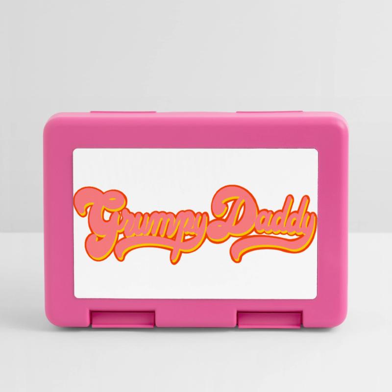 Script rétro de Grumpy Daddy - « Exploitation » en couleur Boîte à goûter