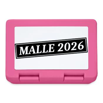 Malle 2026 - Lunchbox - pink - Front