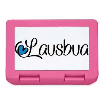 Lausbua - Brotdose - Pink - Vorne