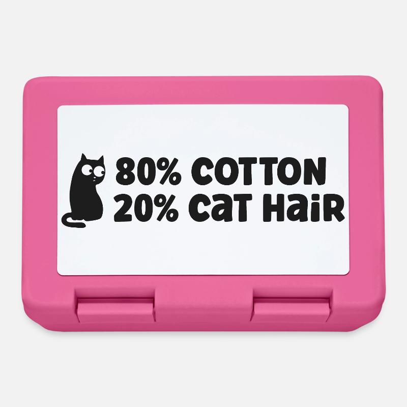Chats Chats - Boîte à goûter - rose