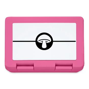Mushroom Toadstool Icon - Lunchbox - pink - Front