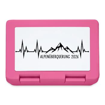 Crossing the Alps 2026 - Heartbeat Mountains Hiking - Lunchbox - pink - Front