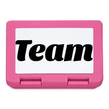 team-- - Brotdose - Pink - Vorne