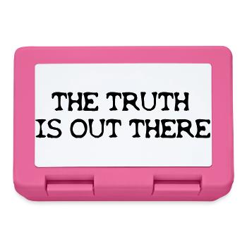 the Truth is out there - Boîte à goûter - rose - Devant