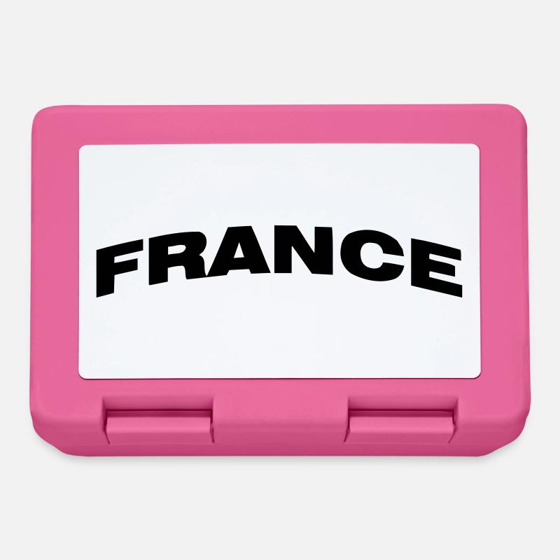 Frankreich - Brotdose - Pink