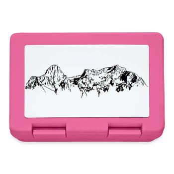 Totes Gebirge, Spitzmauer, Priel, Upper Austria - Lunchbox - pink - Front