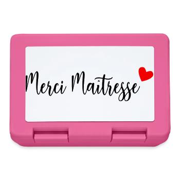 MISTRESS. THANK YOU. THANK YOU MISTRESS. MISTRESS - Lunchbox - pink - Front
