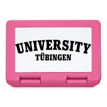Université de Tübingen - Boîte à goûter - rose - Devant