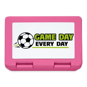 Football_Game day every day - Lunchbox - pink - Front