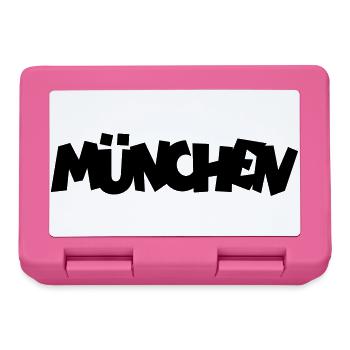 München - Brotdose - Pink - Vorne