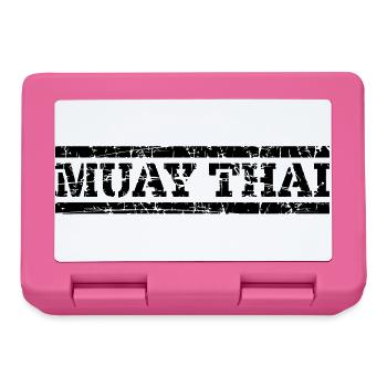 Muay Thai - Lunchbox - pink - Front