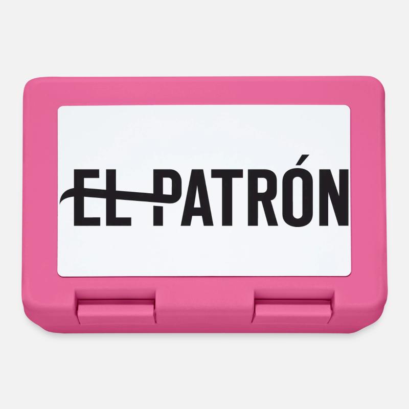 El Patron – Latino Style Print - Lunchbox - pink