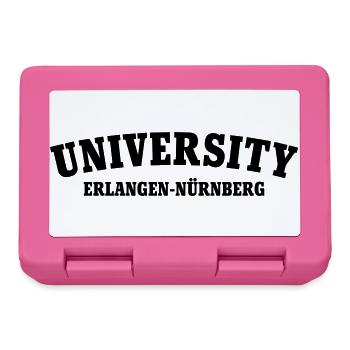 Université d’Erlangen Nuremberg - Boîte à goûter - rose - Devant