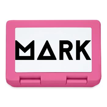 First name Mark - Lunchbox - pink - Front