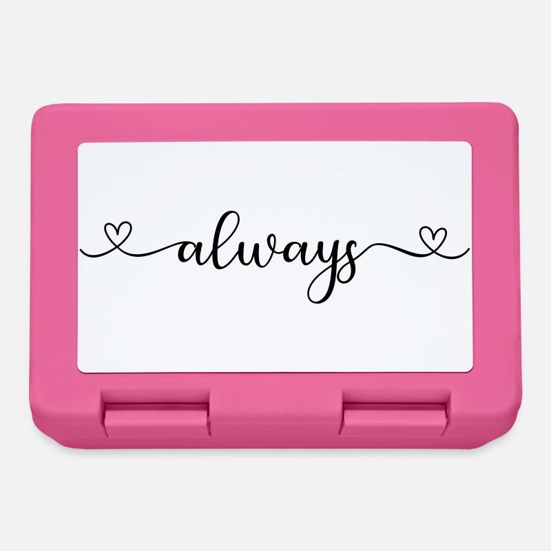 always - Brotdose - Pink