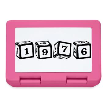 Vintage 1976 - Brotdose - Pink - Vorne