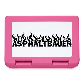 Asphaltbauer 2 - Brotdose - Pink - Vorne