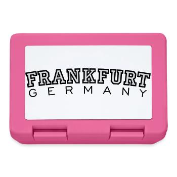 Frankfurt Germany Black&White - Lunchbox - pink - Front