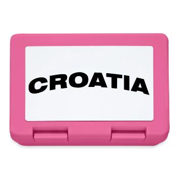 Kroatien - Brotdose - Pink - Vorne