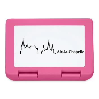 Aachen Skyline - Brotdose - Pink - Vorne