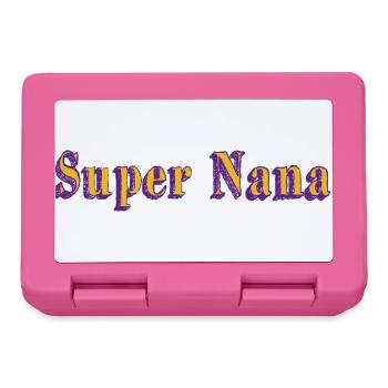 Super Nana - Lunchbox - pink - Front