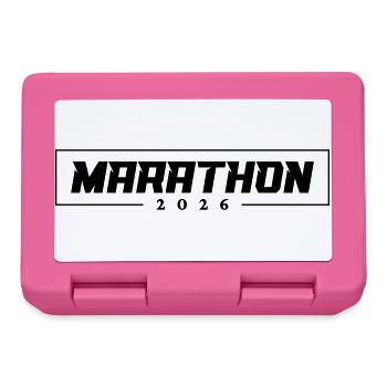 Marathon 2026 - Lunchbox - pink - Front