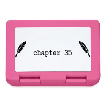 chapter 35 Birthday - Lunchbox - pink - Front