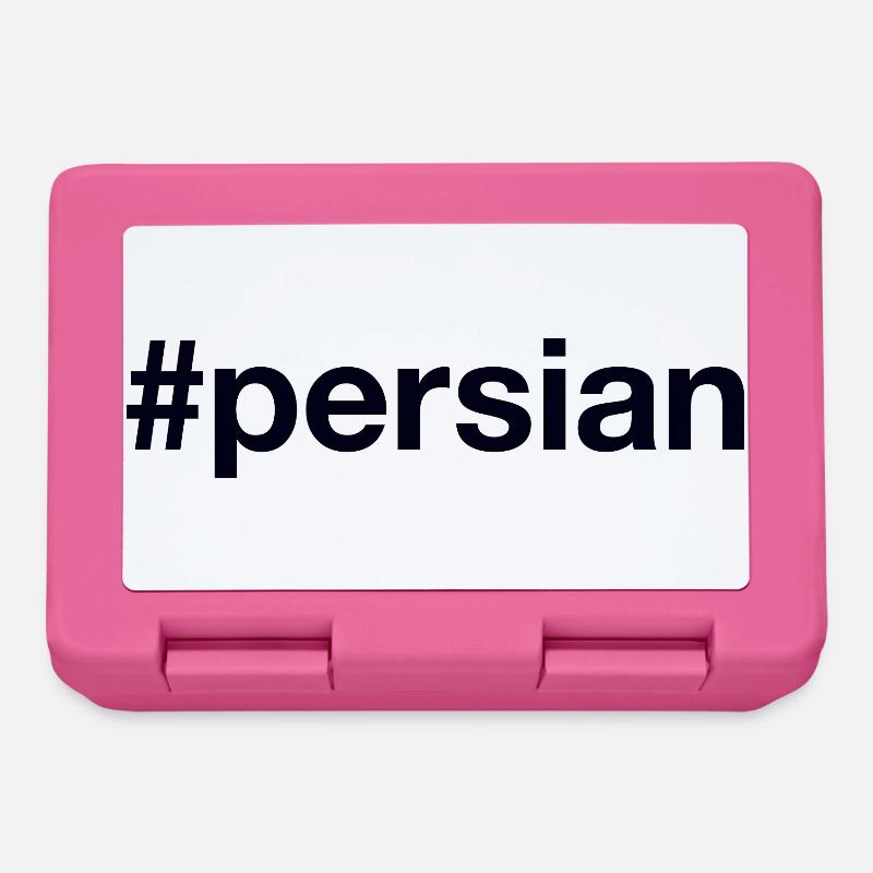 Persian Hashtag - Brotdose - Pink
