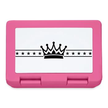 Élément de la couronne - Boîte à goûter - rose - Devant