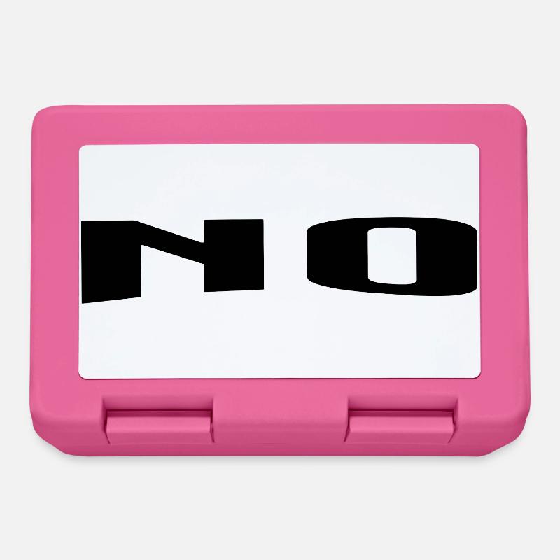 Non, bonne réponse - Boîte à goûter - rose